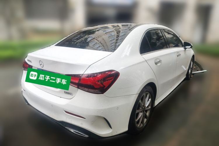 Used Mercedes-Benz A-Class 2020 Restyled A 200 L Sport Sedan Dynamic Version Rear Right 45 Deg