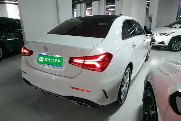 Used Mercedes-Benz A-Class 2020 Restyled A 200 L Sport Sedan Fashion Version Rear Right 45 Deg