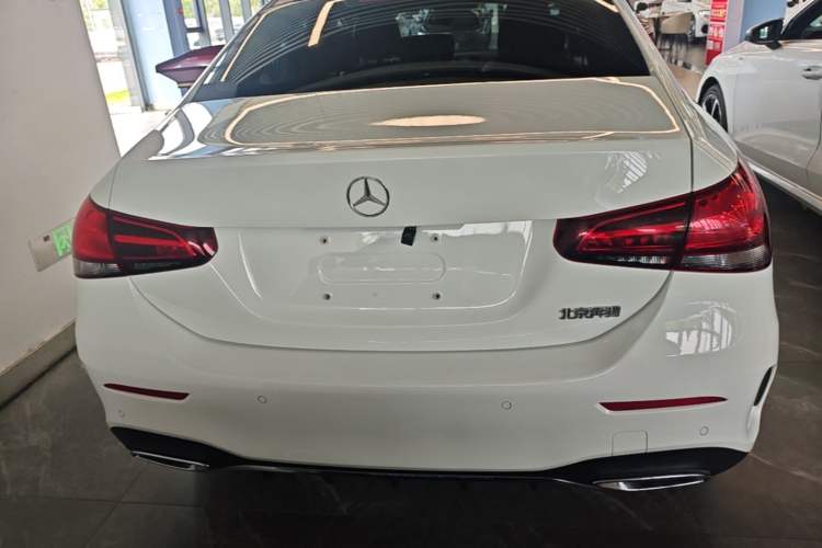 Used Mercedes-Benz A-Class 2020 Second Facelift A 180 L Sport Sedan Rear