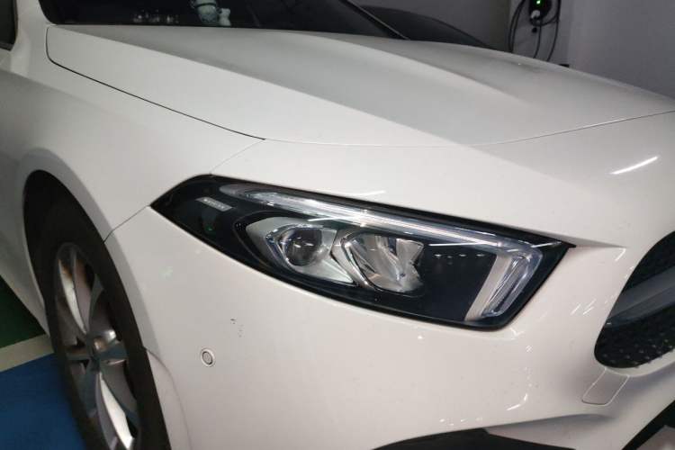 Used Mercedes-Benz A-Class 2020 Restyled A 200 L Sport Sedan Dynamic Version Right Front Headlight