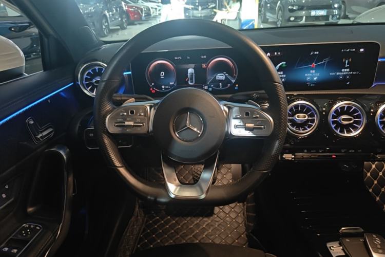 Used Mercedes-Benz A-Class 2020 A 200 L Sport Sedan Steering Wheel