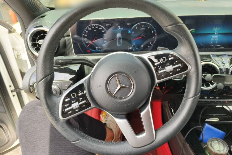 Used Mercedes-Benz A-Class 2020 Restyled A 200 L Sport Sedan Dynamic Version Steering Wheel
