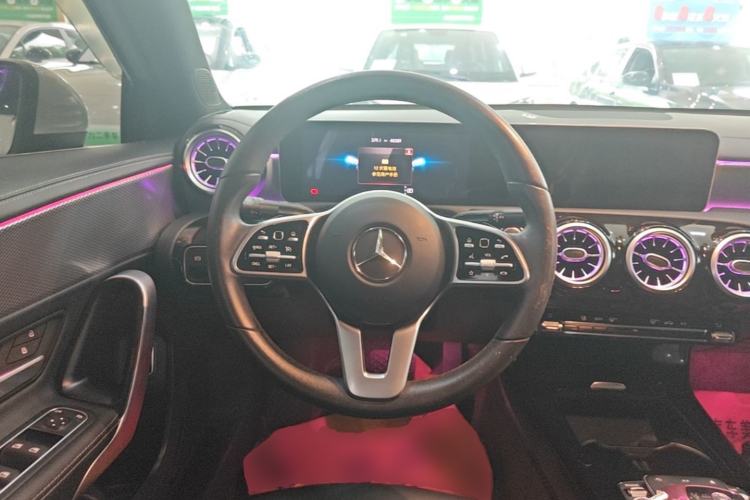 Used Mercedes-Benz A-Class 2020 Second Facelift A 180 L Sport Sedan Steering Wheel