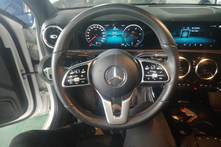 Used Mercedes-Benz A-Class 2020 Restyled A 200 L Sport Sedan Dynamic Version Steering Wheel