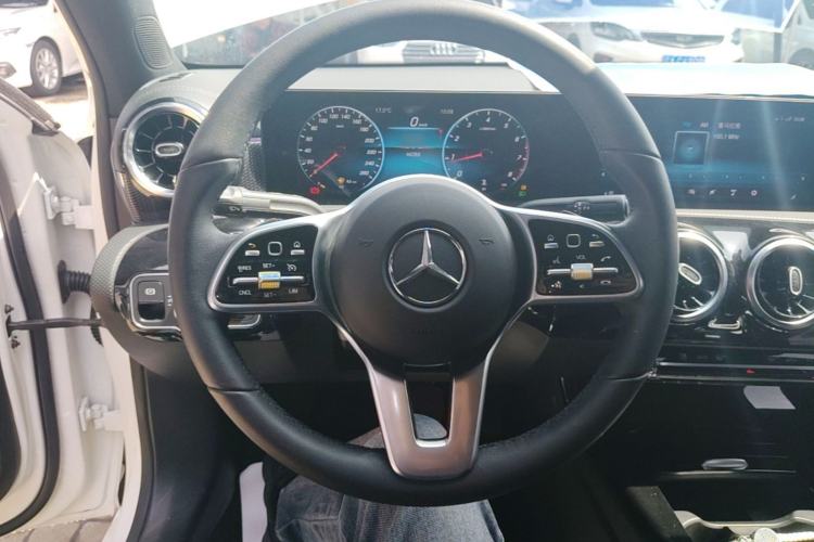 Used Mercedes-Benz A-Class 2020 Restyled A 200 L Sport Sedan Dynamic Version Steering Wheel