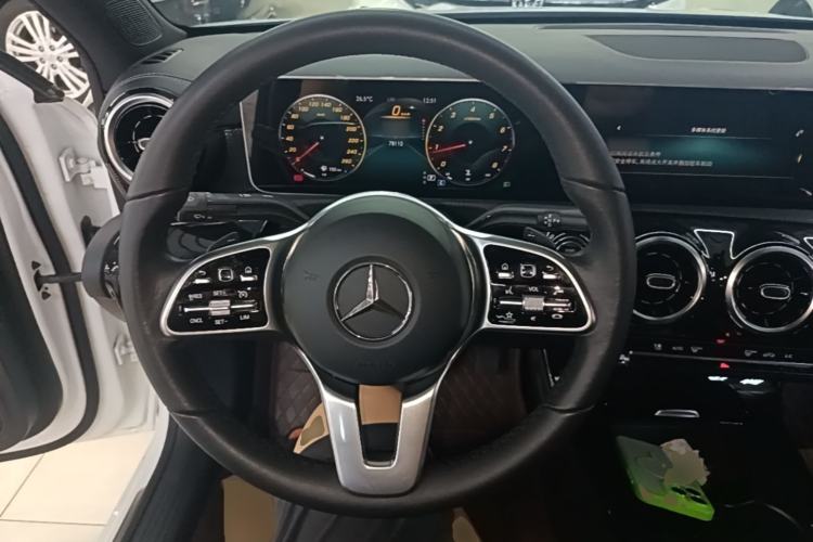 Used Mercedes-Benz A-Class 2020 Restyled A 200 L Sport Sedan Dynamic Version Steering Wheel