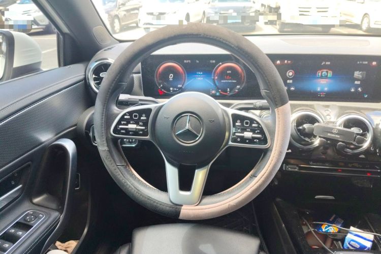 Used Mercedes-Benz A-Class 2020 Second Facelift A 180 L Sport Sedan Steering Wheel