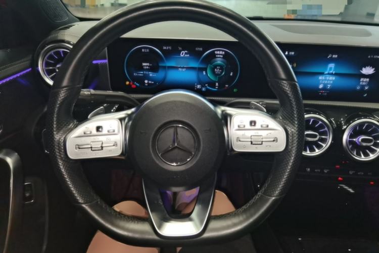 Used Mercedes-Benz A-Class 2020 A 200 L Sport Sedan Steering Wheel