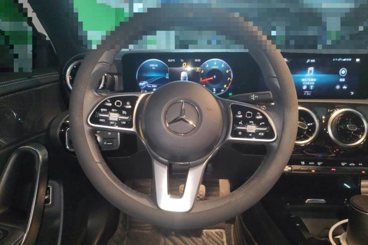Used Mercedes-Benz A-Class 2020 Restyled A 200 L Sport Sedan Dynamic Version Steering Wheel