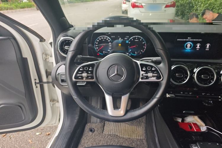 Used Mercedes-Benz A-Class 2020 Restyled A 200 L Sport Sedan Dynamic Version Steering Wheel