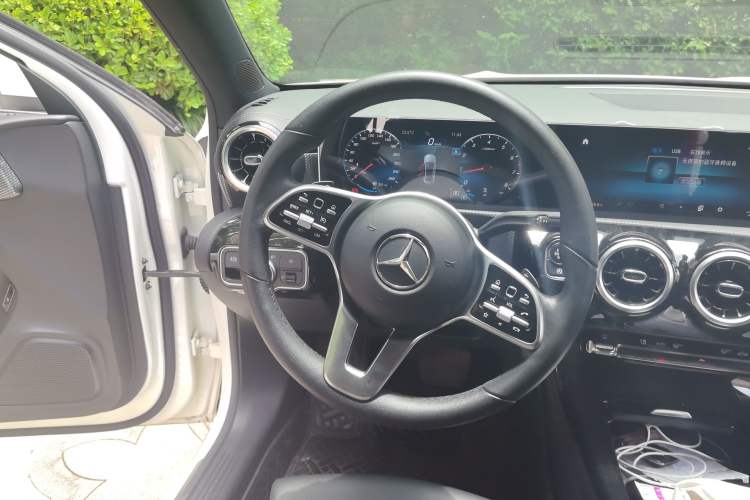 Used Mercedes-Benz A-Class 2020 Restyled A 200 L Sport Sedan Dynamic Version Steering Wheel