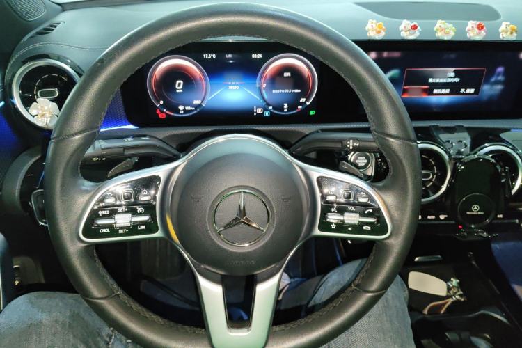 Used Mercedes-Benz A-Class 2020 Restyled A 200 L Sport Sedan Dynamic Version Steering Wheel