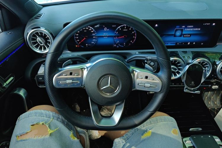 Used Mercedes-Benz A-Class 2020 A 200 L Sport Sedan Steering Wheel
