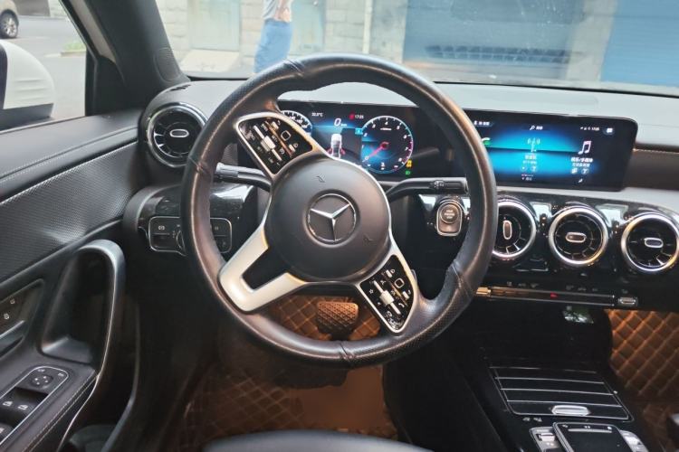 Used Mercedes-Benz A-Class 2020 Second Facelift A 180 L Sport Sedan Steering Wheel