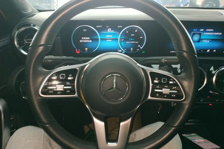 Used Mercedes-Benz A-Class 2020 Restyled A 200 L Sport Sedan Dynamic Version Steering Wheel