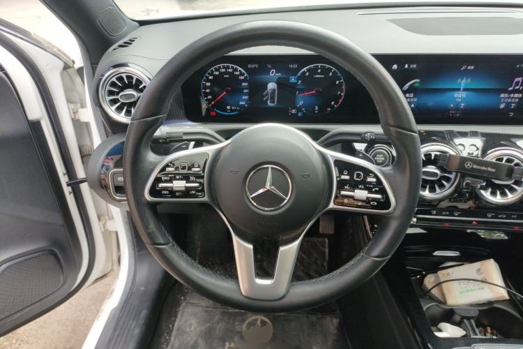 Used Mercedes-Benz A-Class 2020 Restyled A 200 L Sport Sedan Dynamic Version Steering Wheel