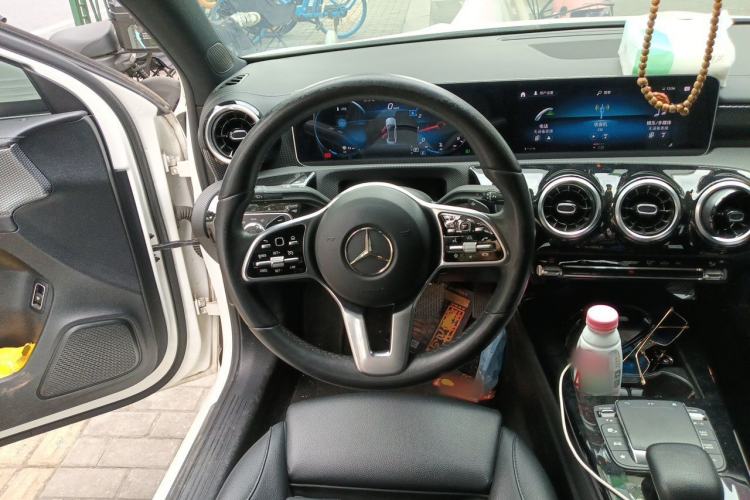 Used Mercedes-Benz A-Class 2020 Restyled A 200 L Sport Sedan Dynamic Version Steering Wheel