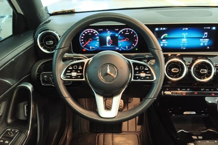 Used Mercedes-Benz A-Class 2020 Restyled A 200 L Sport Sedan Dynamic Version Steering Wheel