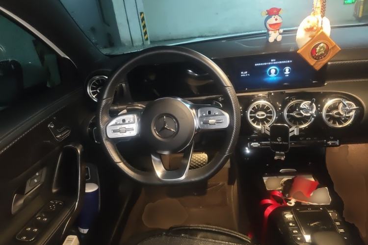 Used Mercedes-Benz A-Class 2020 Restyled A 200 L Sport Sedan Dynamic Version Steering Wheel