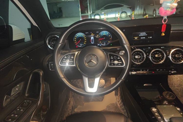 Used Mercedes-Benz A-Class 2020 Restyled A 200 L Sport Sedan Dynamic Version Steering Wheel