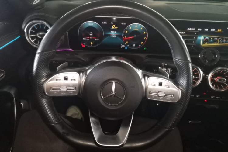 Used Mercedes-Benz A-Class 2020 A 200 L Sport Sedan Steering Wheel