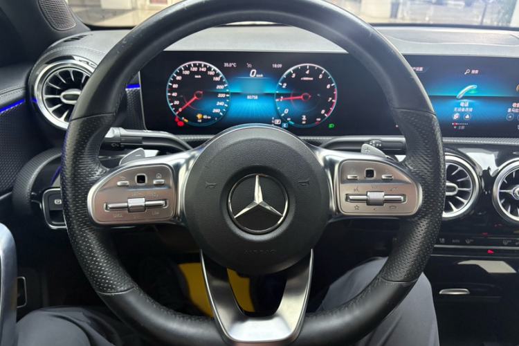 Used Mercedes-Benz A-Class 2020 A 200 L Sport Sedan Steering Wheel