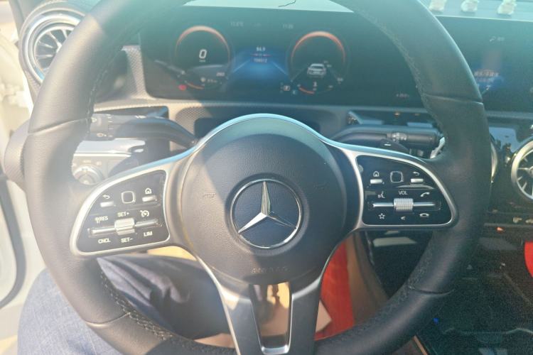 Used Mercedes-Benz A-Class 2020 Second Facelift A 180 L Sport Sedan Steering Wheel