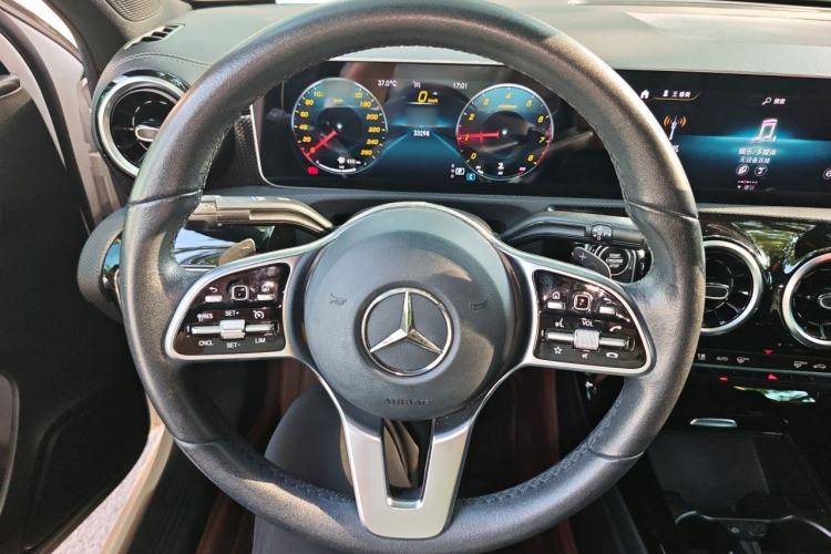 Used Mercedes-Benz A-Class 2020 Restyled A 200 L Sport Sedan Dynamic Version Steering Wheel