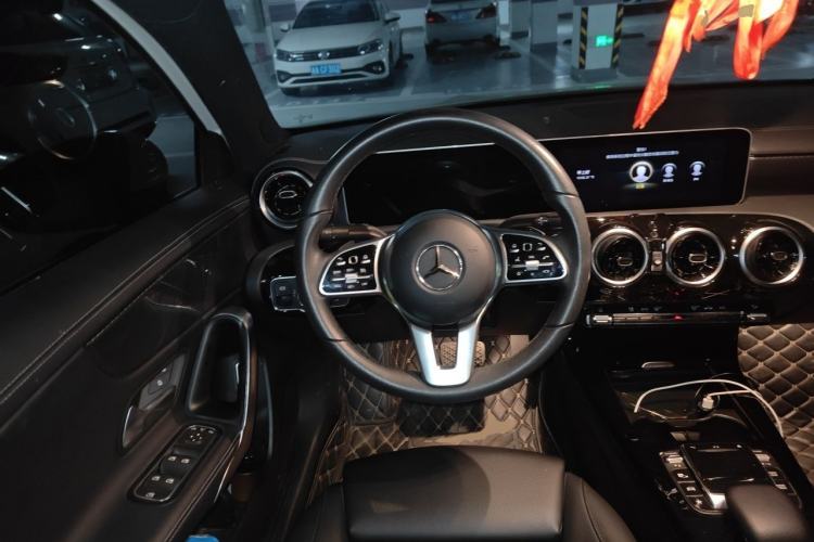 Used Mercedes-Benz A-Class 2020 Restyled A 200 L Sport Sedan Dynamic Version Steering Wheel
