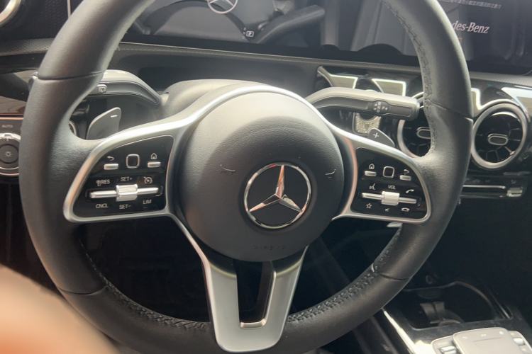 Used Mercedes-Benz A-Class 2020 Restyled A 200 L Sport Sedan Dynamic Version Steering Wheel