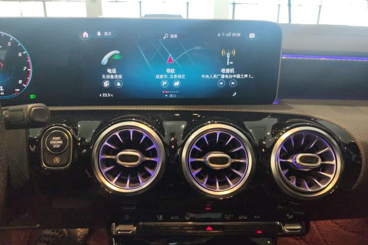 Used Mercedes-Benz A-Class 2020 Restyled A 200 L Sport Sedan Fashion Version Audio And AC Panel