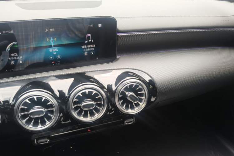 Used Mercedes-Benz A-Class 2021 Restyled A 180 L Sport Sedan Audio And AC Panel