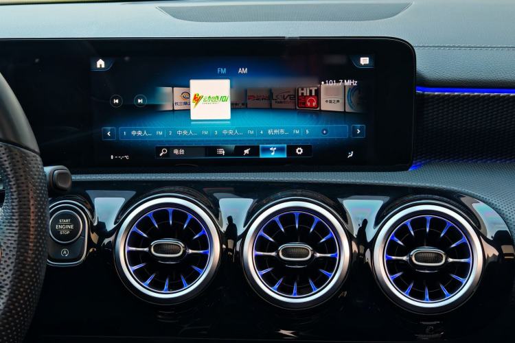 Used Mercedes-Benz A-Class 2021 A 200 L Sport Sedan Fashion Model Audio And AC Panel