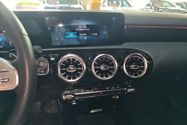 Used Mercedes-Benz A-Class 2021 A 200 L Sport Sedan Fashion Model Audio And AC Panel