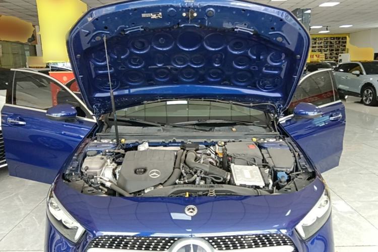 Used Mercedes-Benz A-Class 2021 A 200 L Sport Sedan Fashion Model Engine Bay