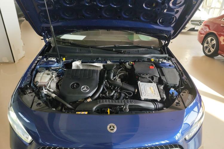 Used Mercedes-Benz A-Class 2021 A 200 L Sport Sedan Fashion Model Engine Bay