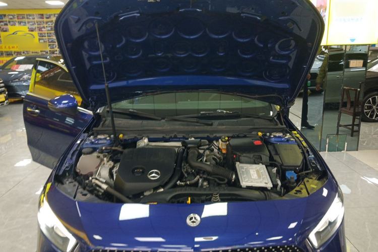 Used Mercedes-Benz A-Class 2021 A 200 L Sport Sedan Fashion Model Engine Bay