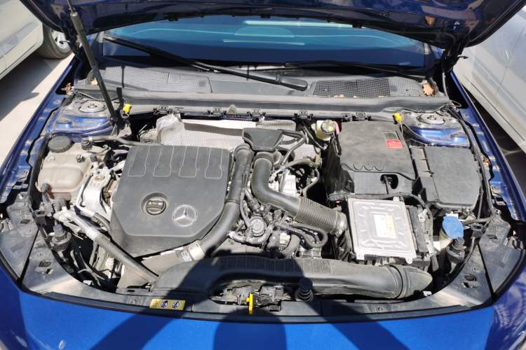 Used Mercedes-Benz A-Class 2021 A 200 L Sport Sedan Fashion Model Engine Bay