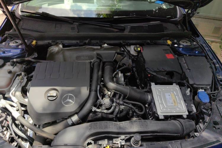 Used Mercedes-Benz A-Class 2021 A 200 L Sport Sedan Fashion Model Engine Bay