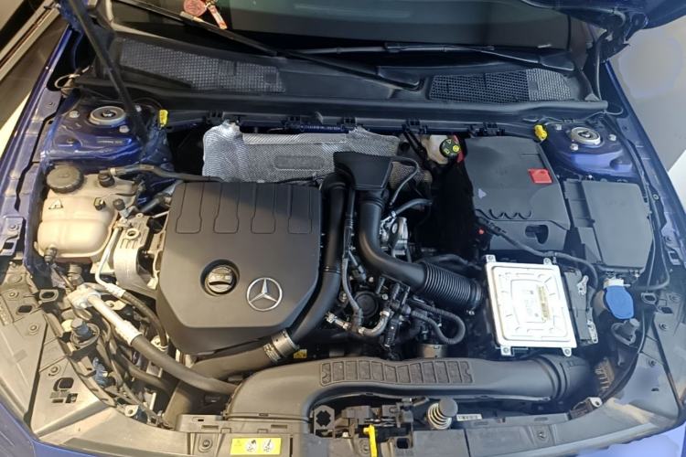 Used Mercedes-Benz A-Class 2021 A 200 L Sport Sedan Fashion Model Engine Bay