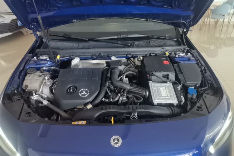 Used Mercedes-Benz A-Class 2021 A 200 L Sport Sedan Fashion Model Engine Bay