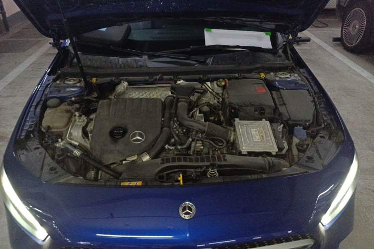Used Mercedes-Benz A-Class 2021 A 200 L Sport Sedan Fashion Model Engine Bay
