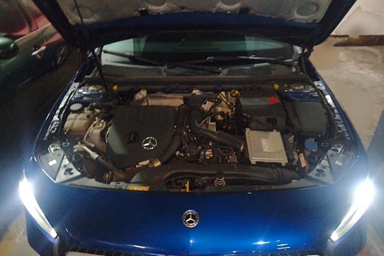 Used Mercedes-Benz A-Class 2021 A 200 L Sport Sedan Fashion Model Engine Bay
