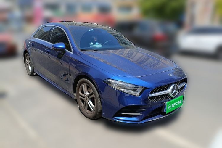 Used Mercedes-Benz A-Class 2021 Restyled A 180 L Sport Sedan Front Right 45 Deg