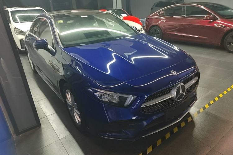 Used Mercedes-Benz A-Class 2021 A 200 L Sport Sedan Dynamic Model Front Right 45 Deg