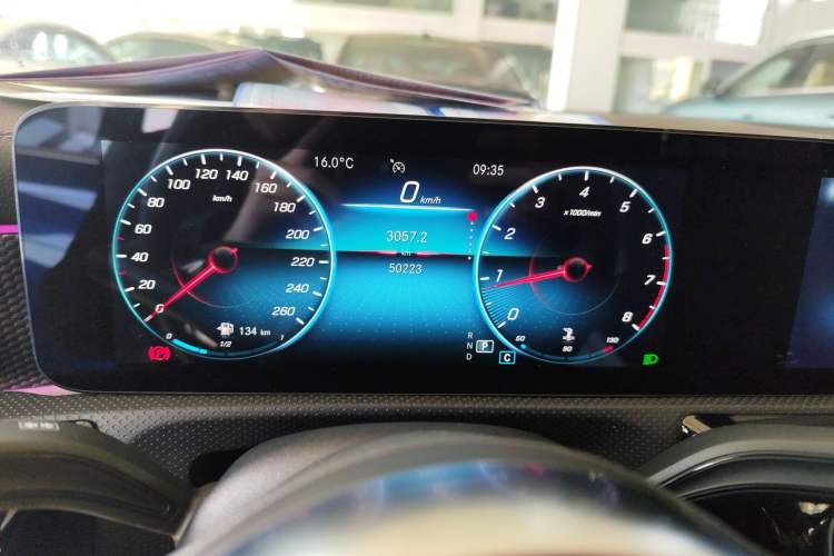 Used Mercedes-Benz A-Class 2021 A 200 L Sport Sedan Fashion Model Instrument Cluster
