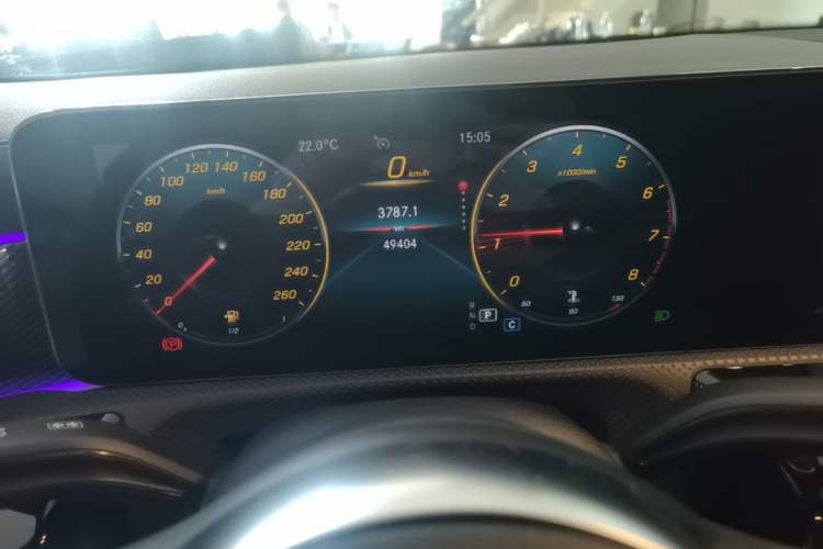 Used Mercedes-Benz A-Class 2021 A 200 L Sport Sedan Fashion Model Instrument Cluster