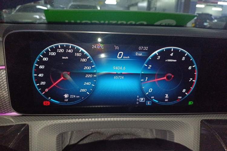Used Mercedes-Benz A-Class 2021 A 200 L Sport Sedan Fashion Model Instrument Cluster