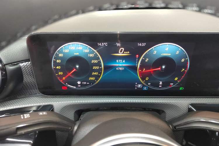 Used Mercedes-Benz A-Class 2021 A 200 L Sport Sedan Dynamic Model Instrument Cluster
