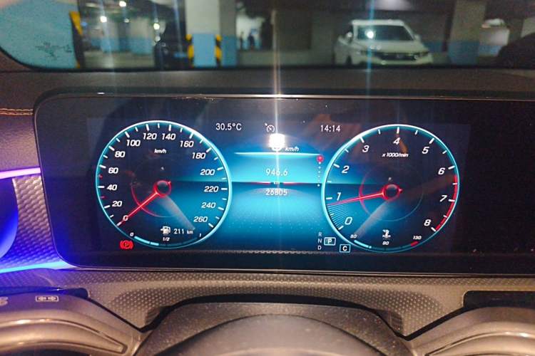 Used Mercedes-Benz A-Class 2021 A 200 L Sport Sedan Fashion Model Instrument Cluster